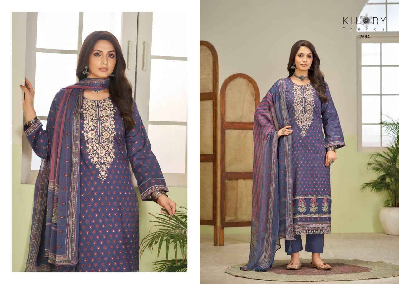 RANGMANCH By KILORY TRENDS 2591 To 2596 Series Beautiful Festive Suits Colorful Stylish Fancy Casual Wear & Ethnic Wear Pure Lawn Cotton Dresses At Wholesale Price
